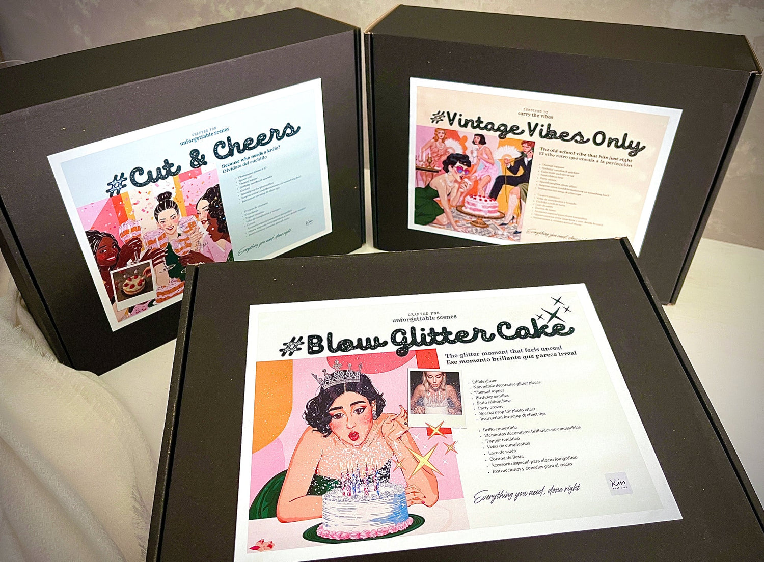 Ready to Shoot - Cake Styling Kits / Kits de Estilo para Tartas